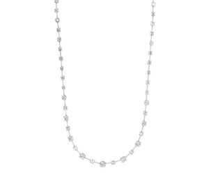Roberto Coin Centro Collection 18KWG diamond necklace, price upon request, Bruce G. Weber Precious Jewels