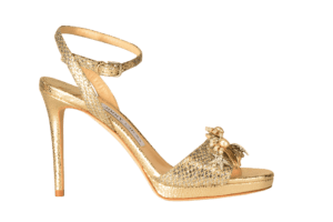 Jimmy Choo glitter heels, $1,350, Saks Fifth Avenue
