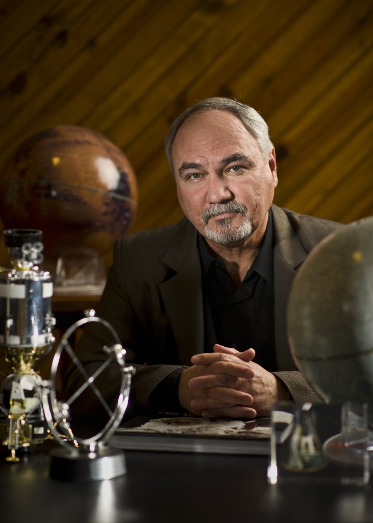 Bill Moore is author of Oklahomans and Space. Photo by Jeremy Charles.