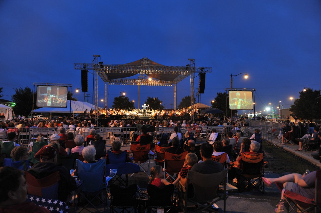 "Red, White & Boom!" in Oklahoma City. Photo by Wendy Mutz Photography. Courtesy Oklahoma City Philharmonic.