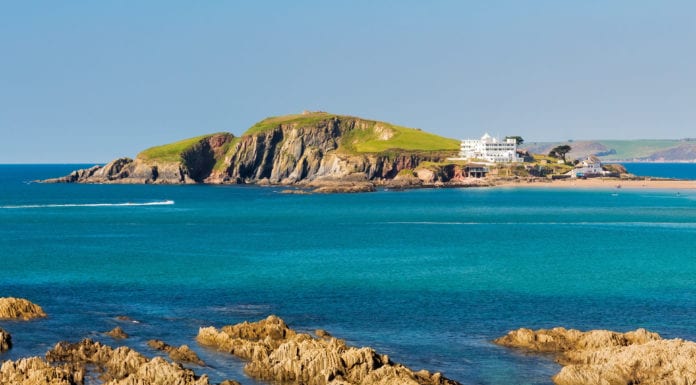 England’s Glamorous Art Deco Island Hotel