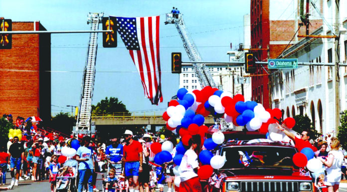 Celebrating the Red, White and Blue