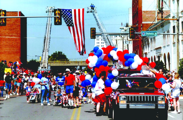 Celebrating the Red, White and Blue