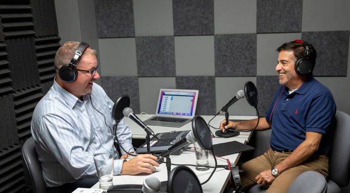 Working Together At Elevate Coworking in Tulsa, employees can rent everything from a single desk to a studio or conference room. Photos courtesy Elevate Coworking